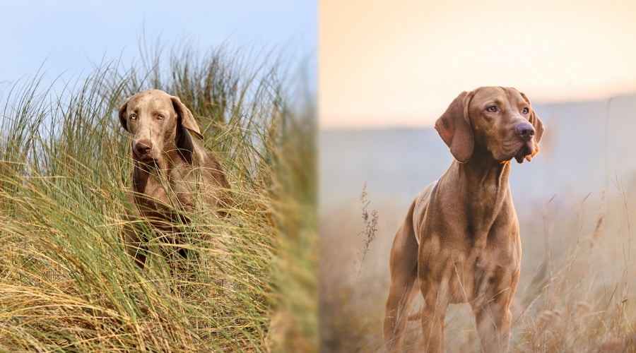 Vizsla vs Weimaraner: Irk Farklılıkları ve Benzerlikler