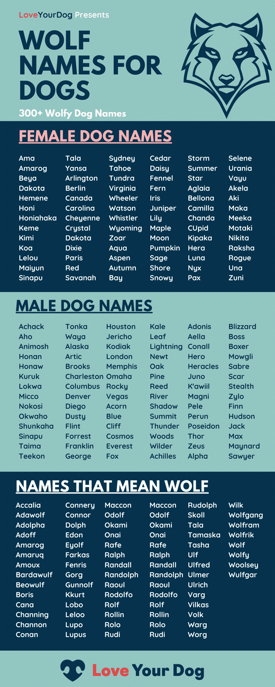 Köpekler İçin 300'den Fazla Kurt İsmi: Erkekler ve Dişiler İçin Alfa Köpek İsimleri